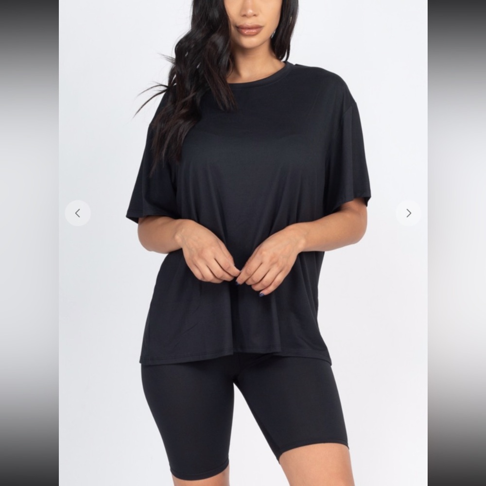 Basic biker shirt SET